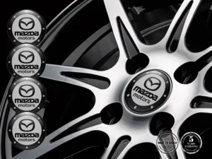 Mazda Gewölbte Plaketten Ausgabe Hochwertige Aufkleber